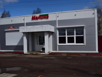 Магазин из сэндвич-панелей