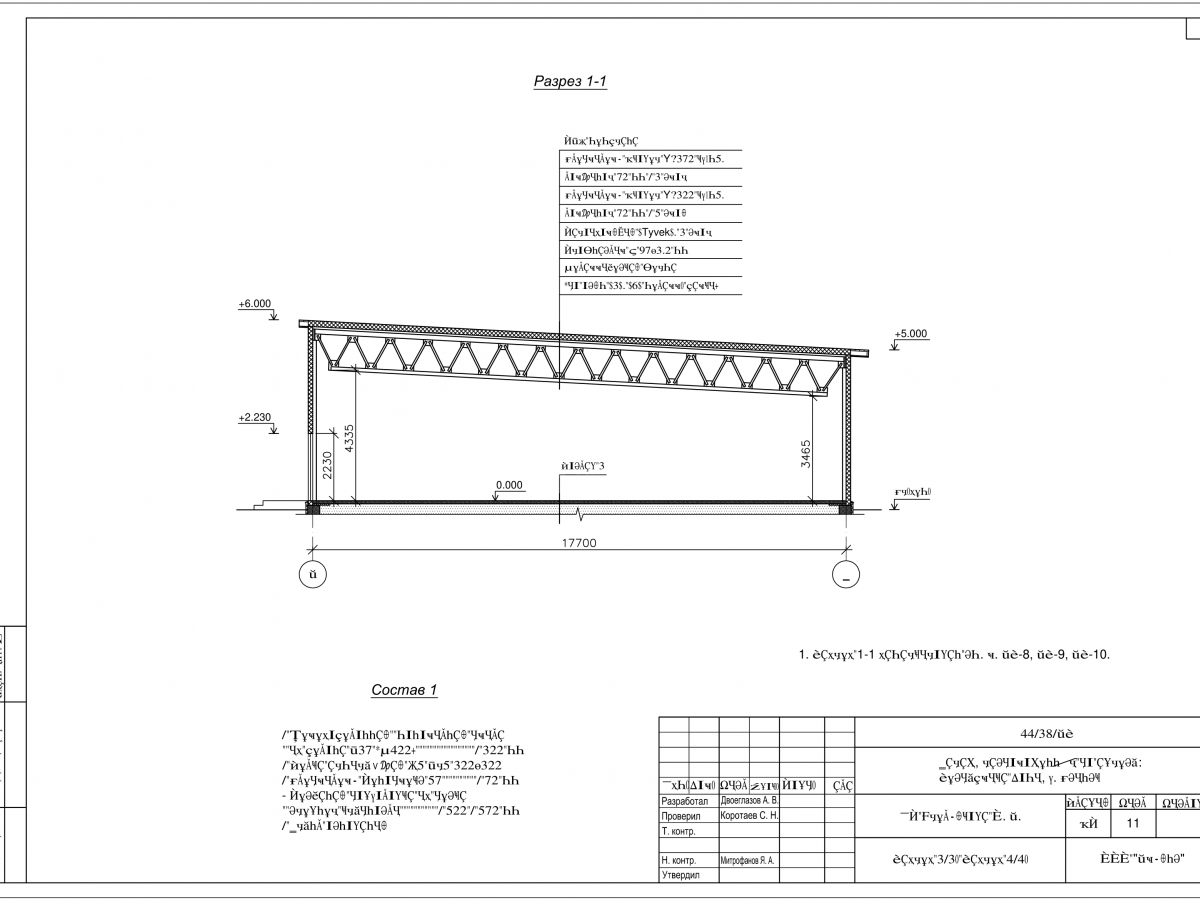Планировка Проект гаража с двумя боксами из сэндвич-панелей -  фото 6