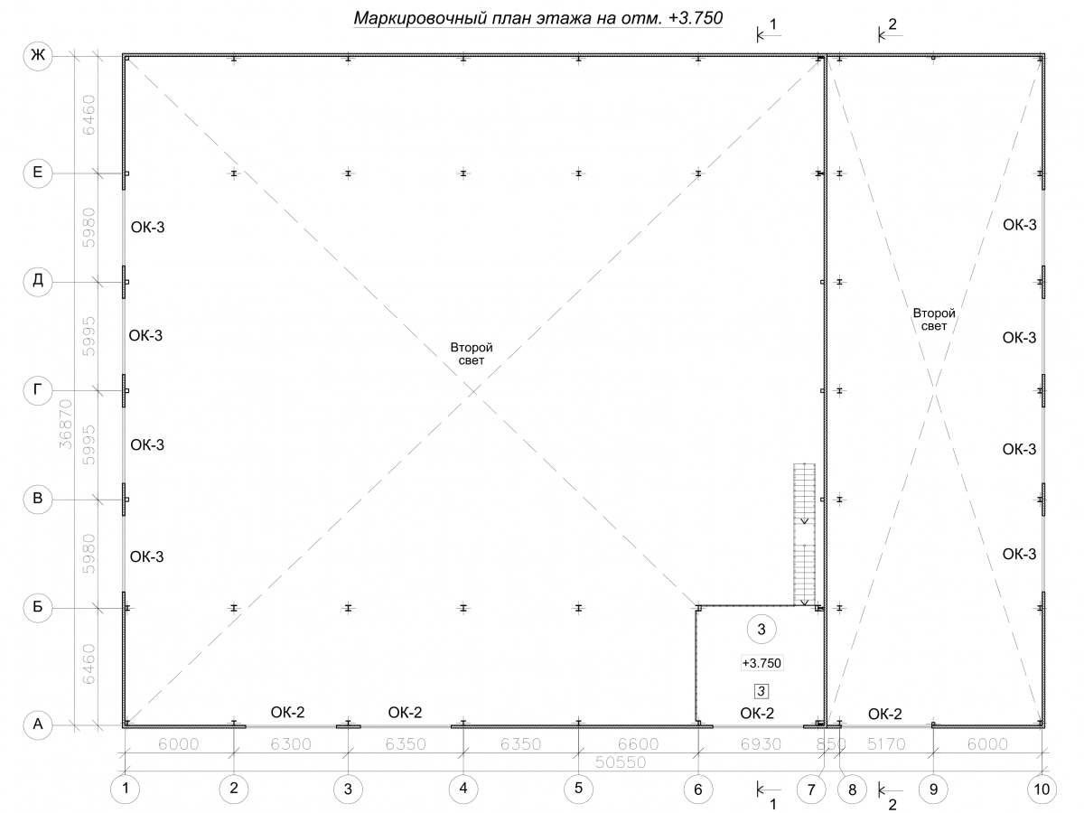 Планировка Торговый центр из сэндвич-панелей -  фото 2