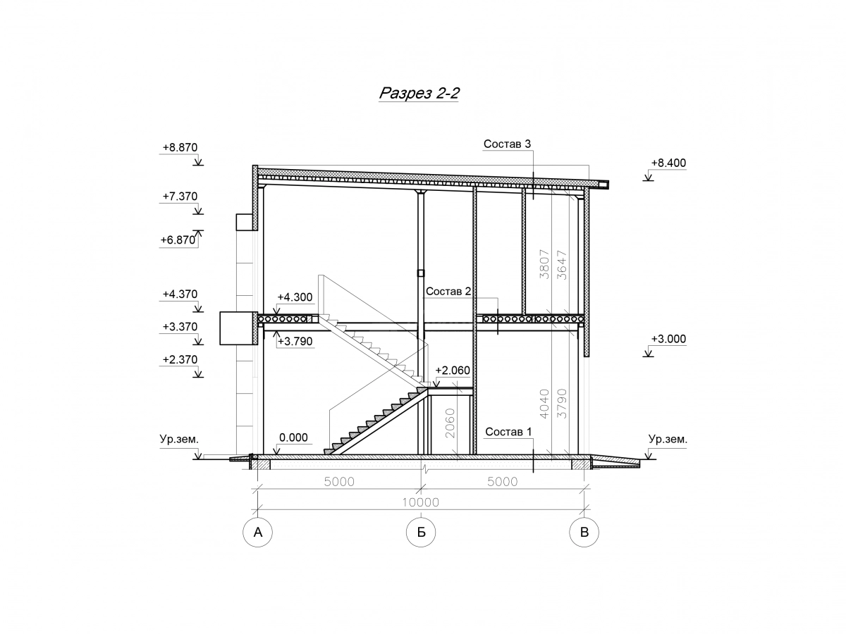 Планировка Офис из сэндвич-панелей -  фото 11
